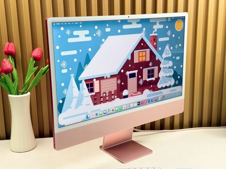 iMac 24-inch M1 2021 Ram16GB SSD1TB Pink รูปที่ 3