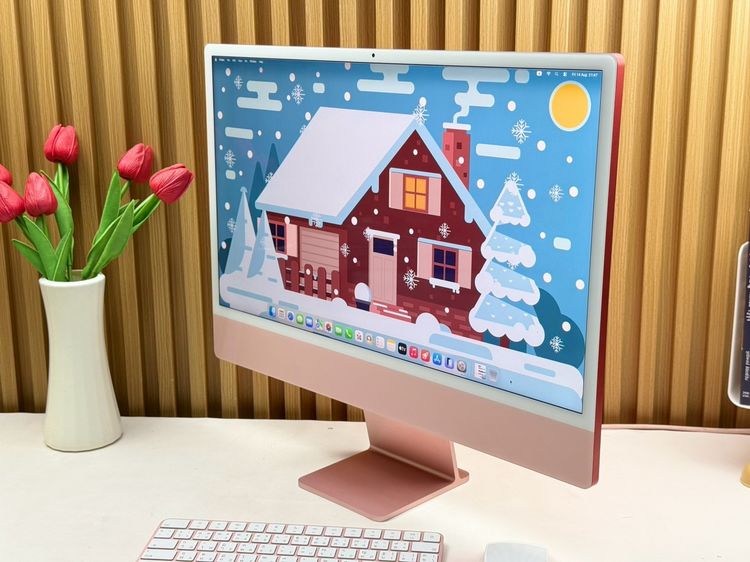 iMac 24-inch M1 2021 Ram16GB SSD1TB Pink รูปที่ 2