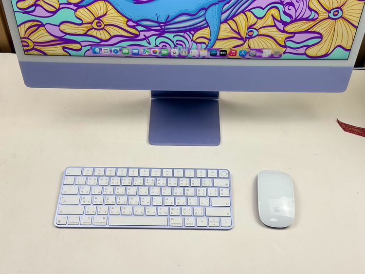 iMac 24-inch M1 2021 Ram8GB SSD512GB Purple รูปที่ 9