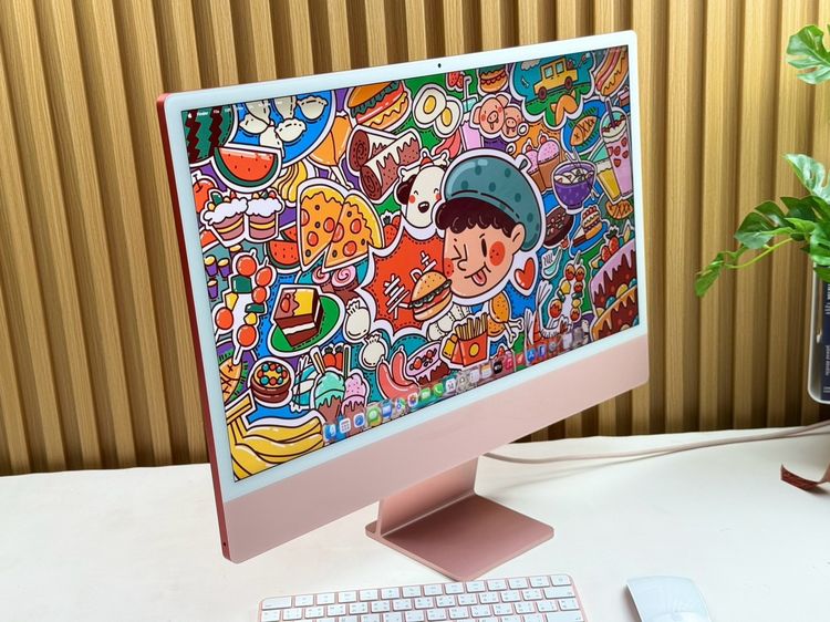iMac 24-inch M1 2021 Ram16GB SSD1TB Pink รูปที่ 3