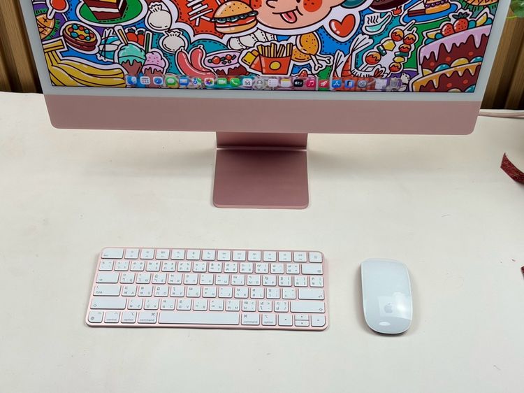 iMac 24-inch M1 2021 Ram16GB SSD1TB Pink รูปที่ 9