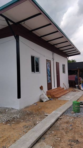 บ้านใหม่เดี่ยวชั้นเดียว 2นอน 2น้ำ จอดรถได้ 6 คัน