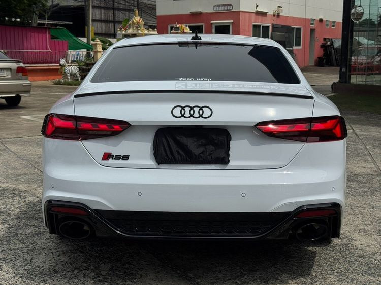 Audi Audi A5  2020 Coupe 45 TFSI quattro S-Line Sedan เบนซิน ไม่ติดแก๊ส เกียร์อัตโนมัติ ขาว รูปที่ 4