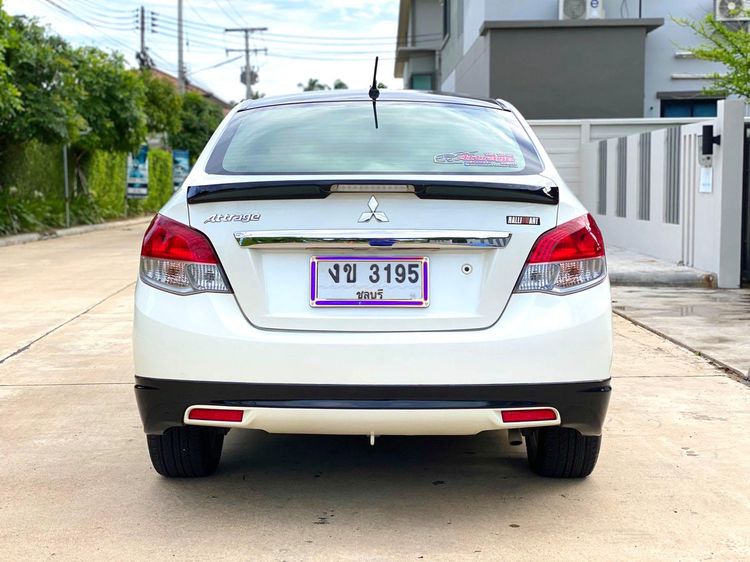 Mitsubishi Attrage 2016 1.2 GLS Limited Sedan เบนซิน เกียร์อัตโนมัติ ขาว รูปที่ 2