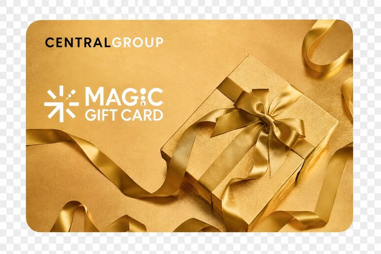 ขายบัตร Central Group Magic Gift Card มูลค่า 49,000 บาท เหมาะสำหรับเป็นของขวัญจับสลากปีใหม๋