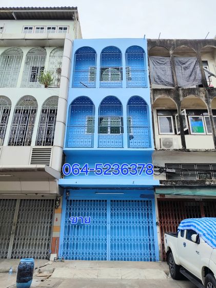 บ้านตึกแถว 3 ชั้น ตลาดบางปะกอก กทม.