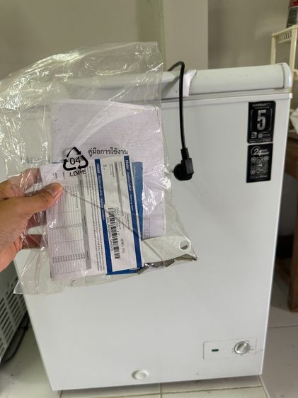 Haier ตู้แช่ฝาทึบ 2 ระบบแช่เย็นหรือแช่แข็งขนาด 5 คิว รุ่นHFWS-150 รูปที่ 4