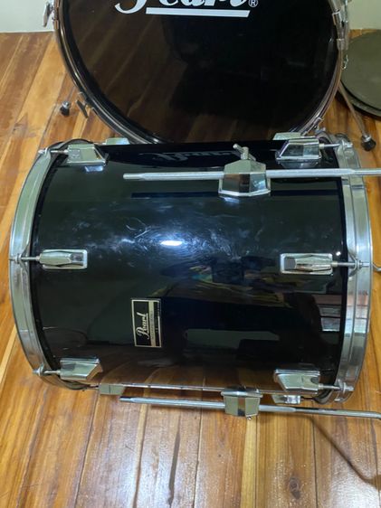 ขาย กลองชุด Pearl made in Japan สภาพใหม่ พร้อมตี ตามรูปภาพ ราคา16,000บ สอบถามรายละเอียดได้ที่ 081-0437562 ครูหนิม รูปที่ 12