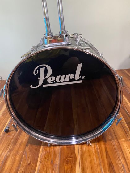 ขาย กลองชุด Pearl made in Japan สภาพใหม่ พร้อมตี ตามรูปภาพ ราคา16,000บ สอบถามรายละเอียดได้ที่ 081-0437562 ครูหนิม รูปที่ 6