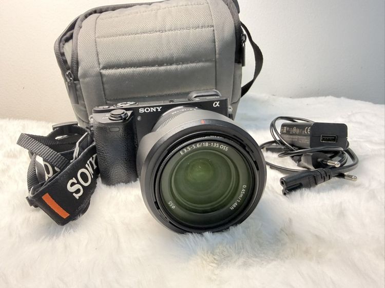 กล้องมิลเลอร์เลส ขายกล้อง Sony A6500 พร้อมเลนส์ 3.5-5.6/18-135 (มือสอง) ของเราเอง