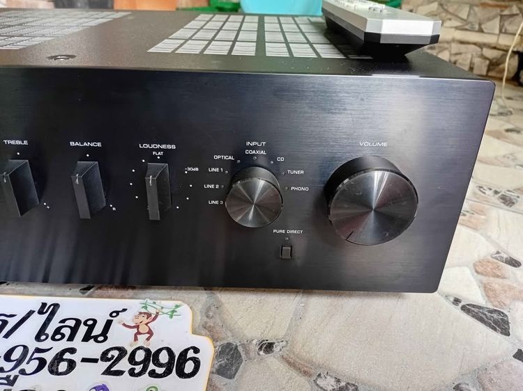 Int.amp Yamaha A-S301 + รีโมท รูปที่ 3