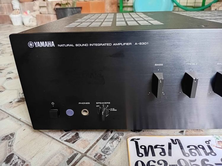 Int.amp Yamaha A-S301 + รีโมท รูปที่ 2