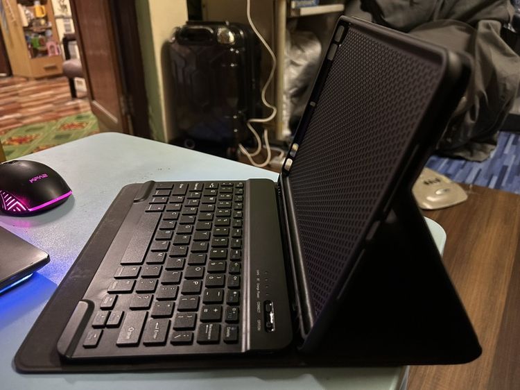 wireless keyboard คีย์บอร์ดไร้สายสำหรับiPad 10.1นิ้ว ใหม่