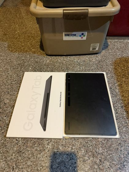 ขายๆSamsungTabS8Ultra5G128กิ๊กสีGrayLTEใส่ซิมได้มีกล่องสูนTrue รูปที่ 2