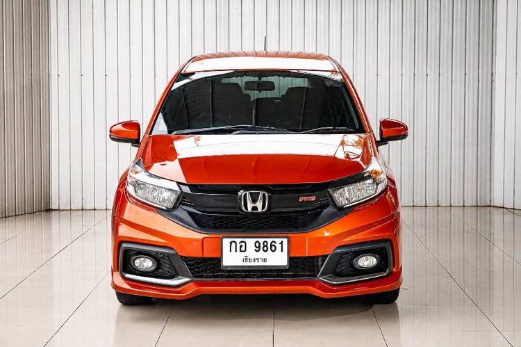 Honda Mobilio 2024 1.5 RS Sedan เบนซิน ไม่ติดแก๊ส เกียร์อัตโนมัติ ส้ม รูปที่ 2