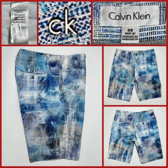 ⚠️รุ่นใหม่‼️กางเกงขาสั้น Calvin Klein ของแท้ แบบสวยสดใส