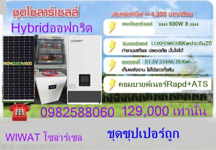 รับติดตั้งโซล่าร์เซล ระบบออฟกริด  รูปที่ 12