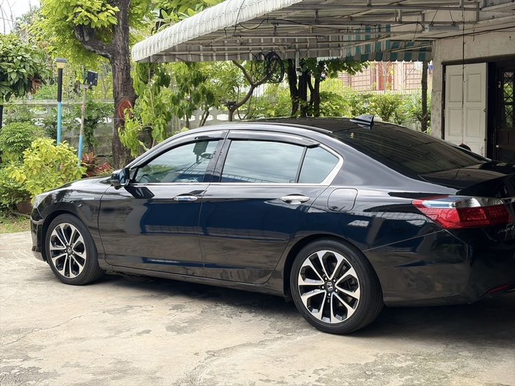 Honda Accord 2014 2.0 Hybrid Tech Sedan ไฮบริด ดำ รูปที่ 4