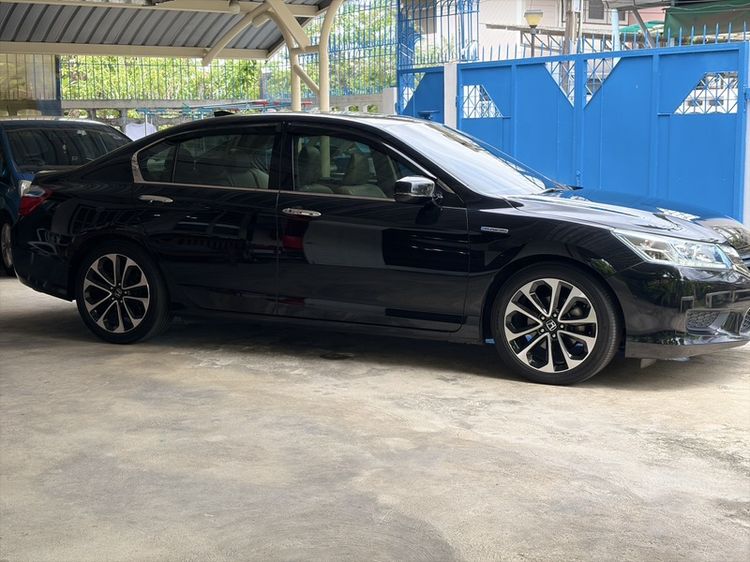 Honda Accord 2014 2.0 Hybrid Tech Sedan ไฮบริด ดำ รูปที่ 3