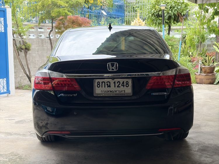 Honda Accord 2014 2.0 Hybrid Tech Sedan ไฮบริด ดำ รูปที่ 2