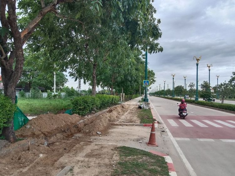 ที่ดินติดถนนอุทยาน(ถนนอักษะ)892ตรว. ใกล้พุทธมณฑลสาย3 รูปที่ 2