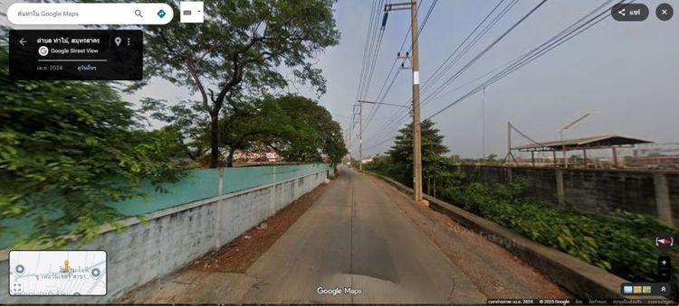 ที่ดินพื้นที่สีม่วงต.ท่าไม้ อ.กระทุ่มแบน เหมาะทำโรงงาน
