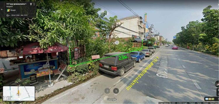 ที่ดินติดถนนพุทธมณฑลสาย1 เนื้อที่ 120ตรว. รูปที่ 2