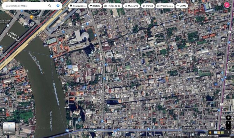 ที่ดินติดแม่น้ำบางโพ เหมาะทำร้านอาหาร โฮสเทล บ้านพัก รูปที่ 4