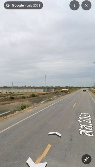 ที่ดินแปลงใหญ่ใกล้หาดเจ้าสำราญ ติดถนนเลียบชายฝั่งทะเลคลองโคน-ชะอำ
