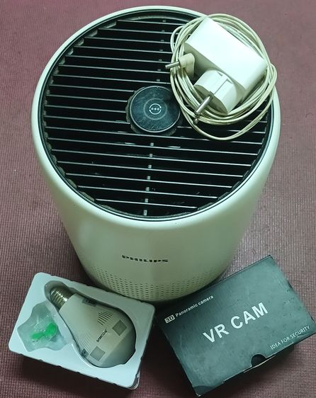 เครื่องกรองอากาศ philips Ac0820 กับ กล้องวงจรปิด