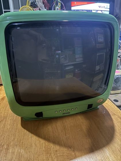 Strada CRT Color TV 14 inches Green Color