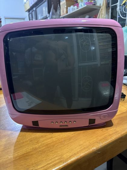 Strada CRT Color TV 14 inches Pink Color