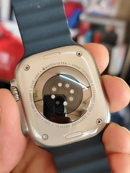 Apple Watch Ultra 1 GPS + Cellular 49mm Natural Titanium รูปที่ 5