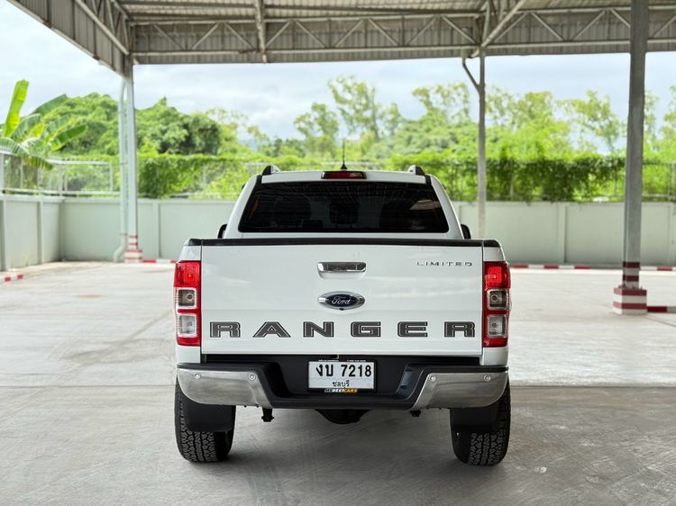 Ford Ranger 2018 2.0 Hi-Rider Limited Pickup ดีเซล ไม่ติดแก๊ส เกียร์ธรรมดา ขาว รูปที่ 3