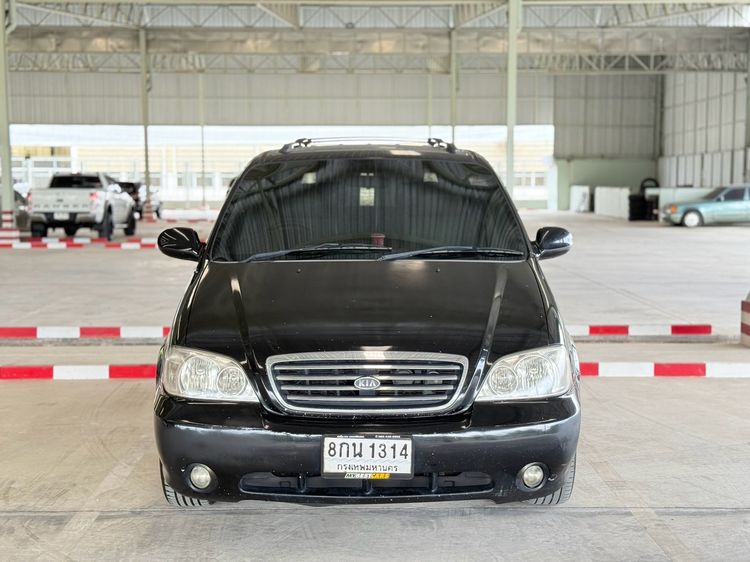 Kia Grand Carnival 2004 2.9 CEO Utility-car เบนซิน ไม่ติดแก๊ส เกียร์อัตโนมัติ ดำ รูปที่ 2