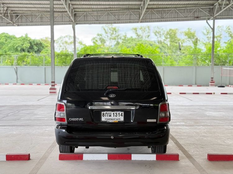 Kia Grand Carnival 2004 2.9 CEO Utility-car เบนซิน ไม่ติดแก๊ส เกียร์อัตโนมัติ ดำ รูปที่ 4