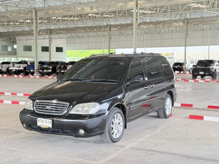 รถ Kia Grand Carnival 2.9 CEO สี ดำ