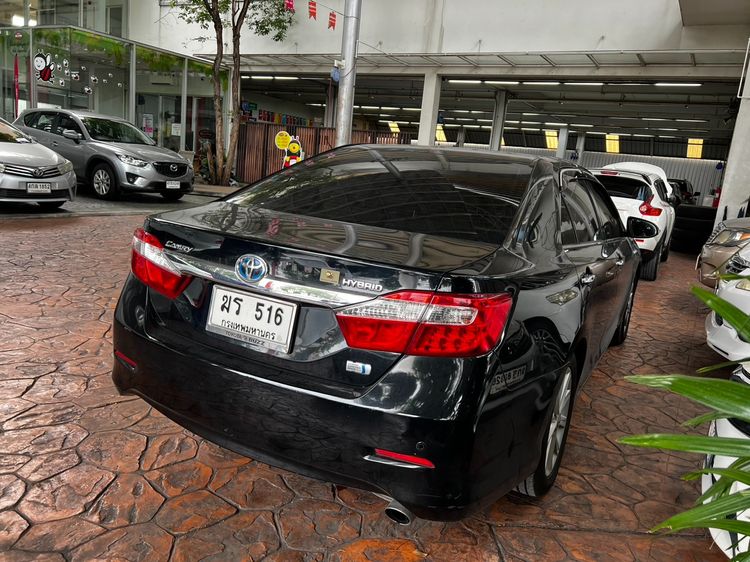 Toyota Camry 2012 2.5 Hybrid Navi Sedan ไฮบริด ไม่ติดแก๊ส เกียร์อัตโนมัติ ดำ รูปที่ 4