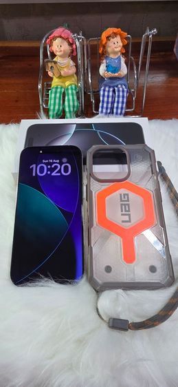 iphone 16 Pro มือ2-ฟิลม์ เคส พร้อม สายชาร์จอันใหม่ รูปที่ 2