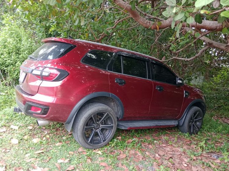 Ford Everest 2017 2.2 Titanium Plus Utility-car ดีเซล ไม่ติดแก๊ส เกียร์อัตโนมัติ แดง รูปที่ 2