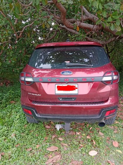 Ford Everest 2017 2.2 Titanium Plus Utility-car ดีเซล ไม่ติดแก๊ส เกียร์อัตโนมัติ แดง รูปที่ 4