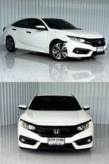 Honda Civic 2017 1.5 Turbo Sedan เบนซิน ไม่ติดแก๊ส เกียร์อัตโนมัติ ขาว รูปที่ 2