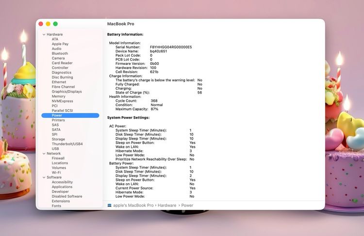 MacBook Pro 14-inch M4  2024  Ram16GB SSD512GB Silver รูปที่ 13