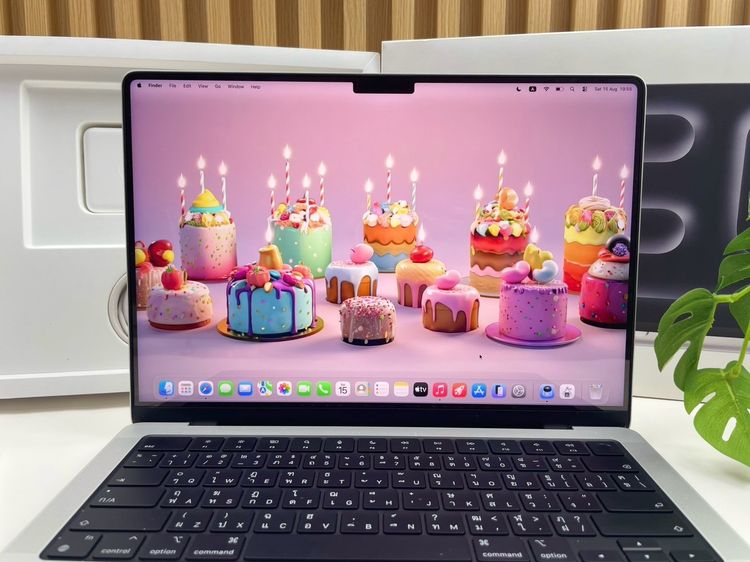 MacBook Pro 14-inch M4  2024  Ram16GB SSD512GB Silver รูปที่ 4