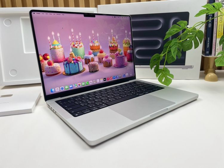 MacBook Pro 14-inch M4  2024  Ram16GB SSD512GB Silver รูปที่ 3