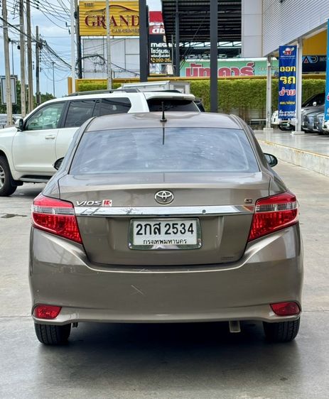 Toyota Vios 2014 1.5 G Sedan เบนซิน ไม่ติดแก๊ส เกียร์อัตโนมัติ น้ำตาล รูปที่ 4