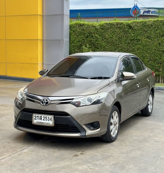 Toyota Vios 2014 1.5 G Sedan เบนซิน ไม่ติดแก๊ส เกียร์อัตโนมัติ น้ำตาล รูปที่ 3