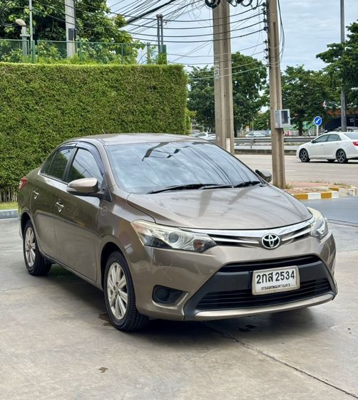 Toyota Vios 2014 1.5 G Sedan เบนซิน ไม่ติดแก๊ส เกียร์อัตโนมัติ น้ำตาล รูปที่ 2