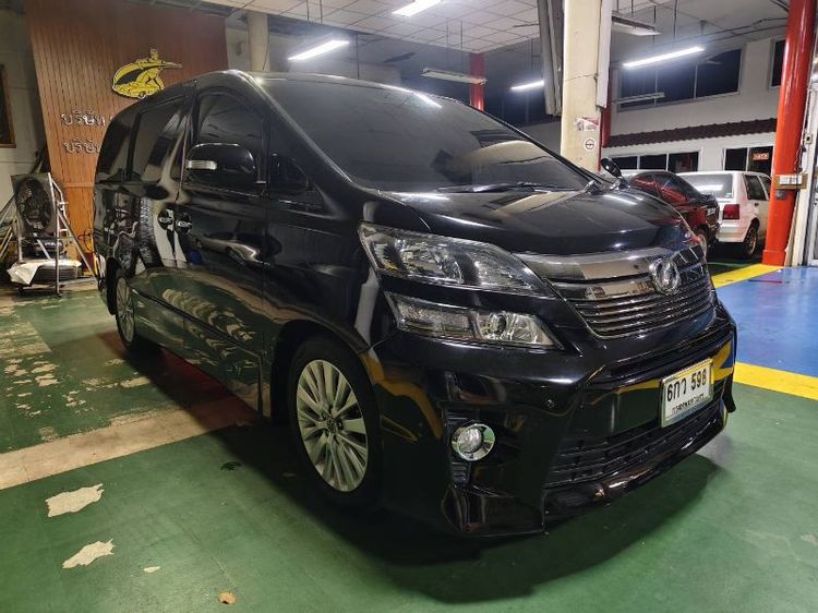รถ Toyota Vellfire 2.4 Z G Edition สี ดำ