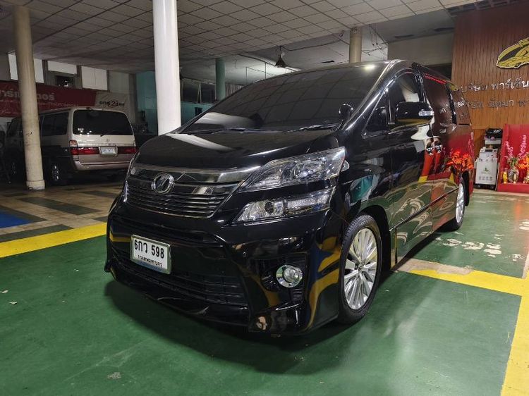 Toyota Vellfire 2014 2.4 Z G Edition Utility-car เบนซิน เกียร์อัตโนมัติ ดำ รูปที่ 2